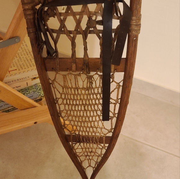 Rare Vintage Military Snowshoes 1942 Matching - Picture 6 of 8